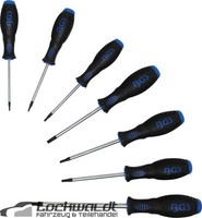Bgs Torx Schraubendreher Satz T-Profil T10 - T40 7-Tlg. Schraubenzieher