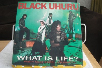 L2-REGGAE-BLACK UHURU-WHAT IS LIFE? - UK 12'' SINGLE-EX-1983- Dub, Roots Reggae