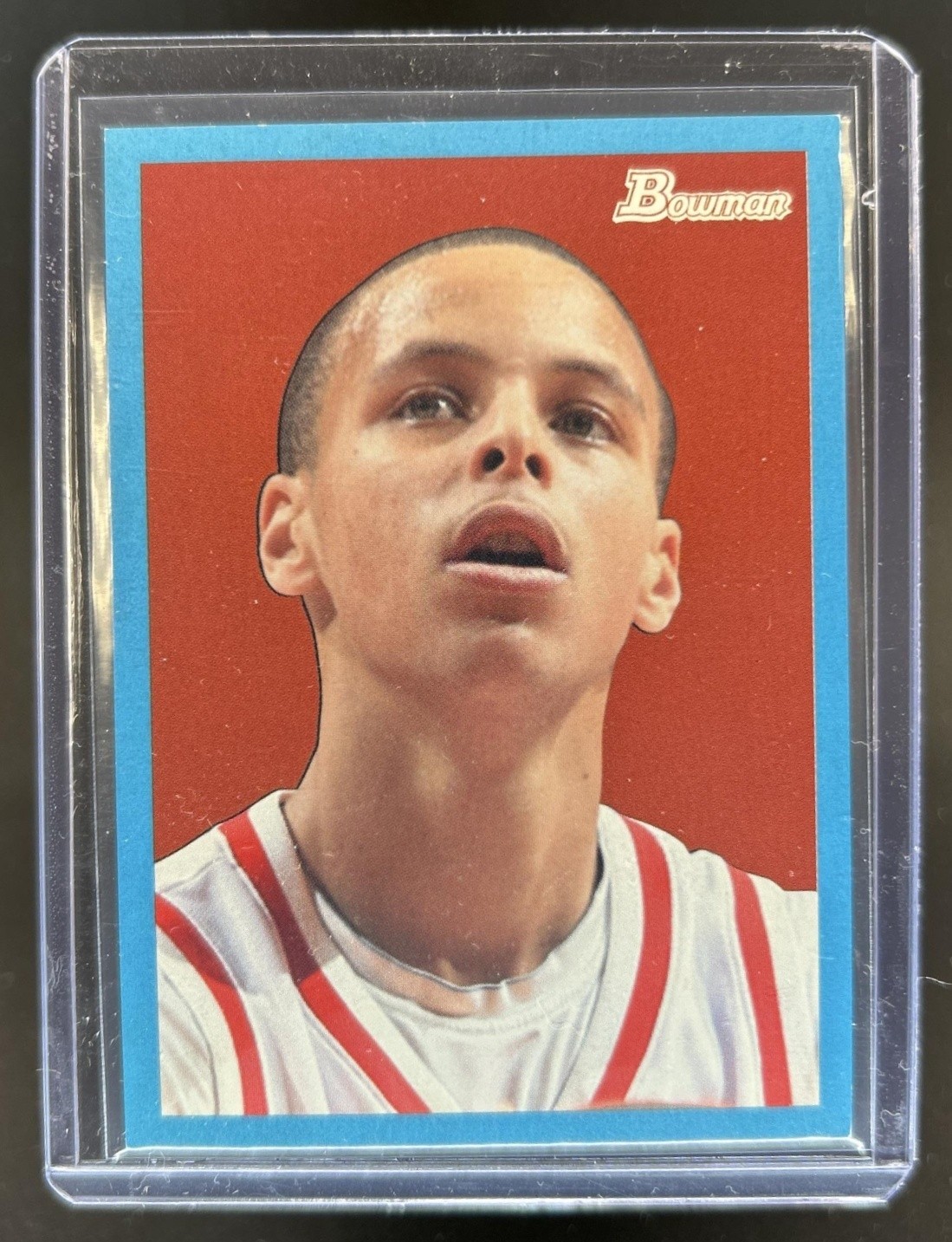 2009-10 Bowman 48 Stephen Curry Blue Rookie RC #/1948 Warriors