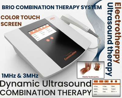 Electrotherapy Combination Ultrasound Two machines Ultrsonic Therapy Portable