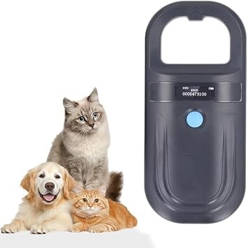 Pet Microchip Scanner Handheld Reader ISO11784/85 FDX-B Animal ID Tagging Tool