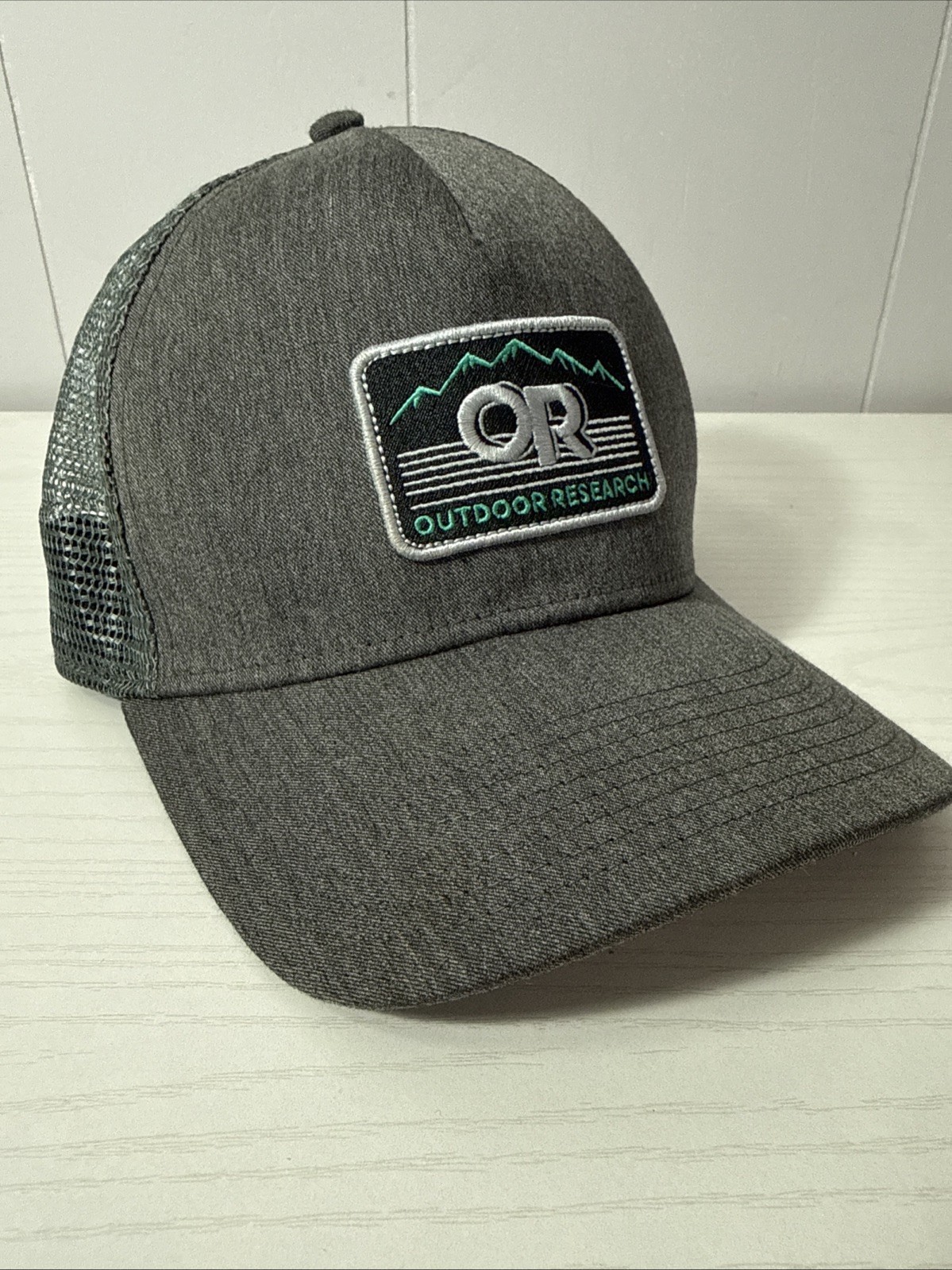 Mens Snapback Trucker Mesh Back Cap Patch Gorpcore Hiking