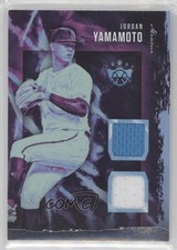 2020 Panini Diamond Kings DK Materials Jordan Yamamoto #DKM-JY 0a3
