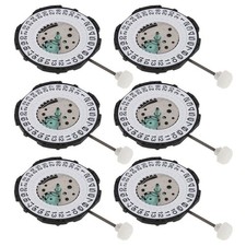 6 Pcs Mécanisme De Montre À Quartz Recherche La Pièce Remplacement Regarder