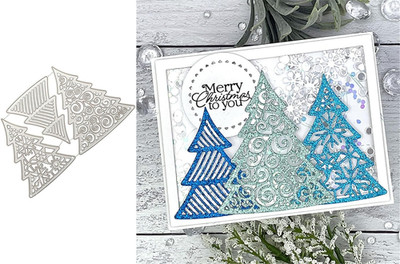Scrapbooking Die-Cuts, Christmas Metal Cutting Dies for Card Making, Paper Craft