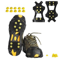 Ice Crampons Micro Spikes Ice Cleats for Boots Anti Slip Ice Grip Spikes