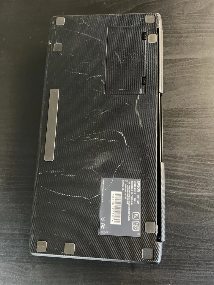 Epson WF-100 Wi-Fi USB Wireless Inkjet Printer for Parts or Repair UNTESTED - Image 4 of 4