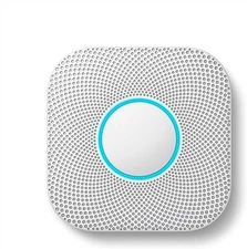 Google Nest Protect Smoke Alarm Smoke Detector Carbon Monoxide S3003LWES - White