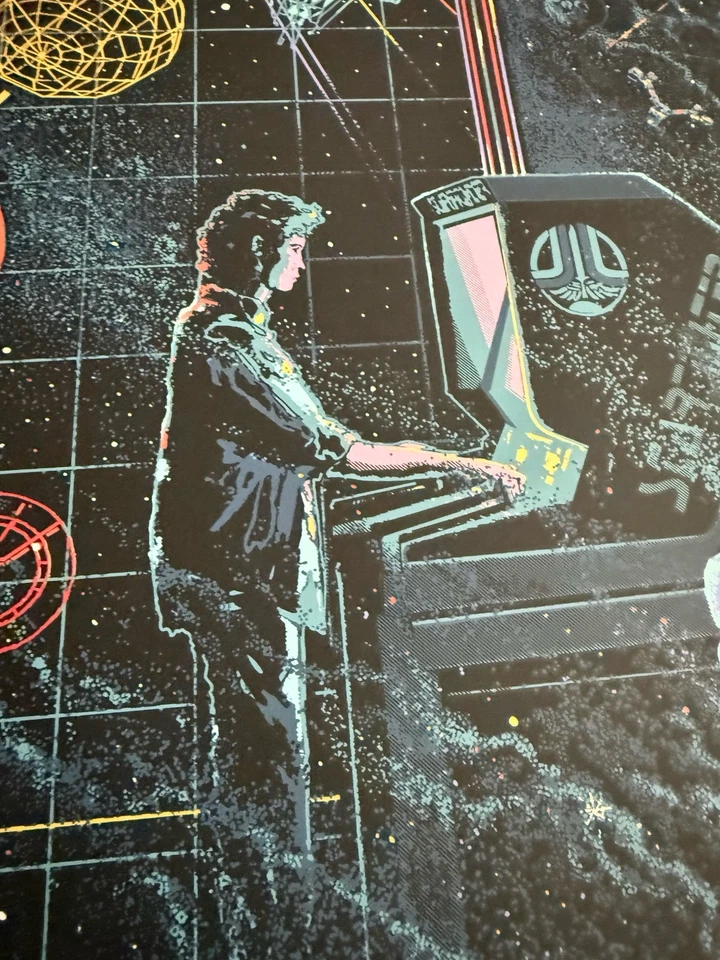 Pôster THE LAST STARFIGHTER KILLIAN ENG Variante Serigrafia Estilo Mondo 24x36 - Imagem 2 de 4