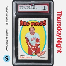 1971 O-PEE-CHEE #119 GARY BERGMAN KSA 9
