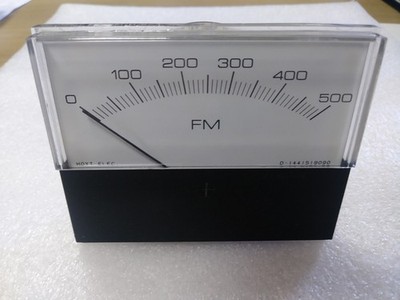   - 3135 Panel Meter    Input 4 - 20 mA DC    Scale 0 - 500 FM #md