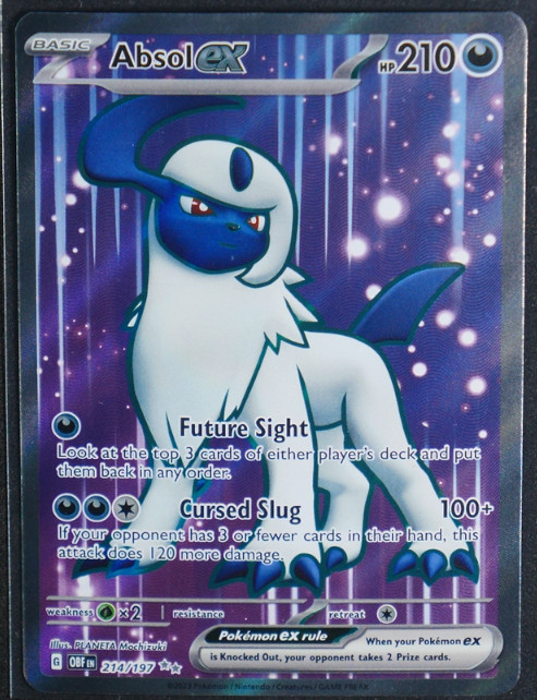 Absol ex - Ultra Rare SV03: Obsidian Flames 214/197 NM