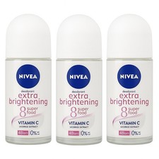 Nivea Deodorant Extra Brightening Vitamin C 1.7 Oz Pack Of 3