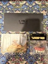 A A24 Legend of Ochi Promo Card Postcard Mouth Teeth Black Envelope Set Fantasy