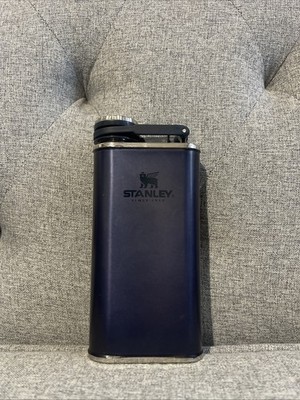 STANLEY Classic Easy-Fill Wide Mouth Hip Flask - Hammertone Green