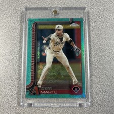 2025 Topps Chrome Logofractor Edition - Ketel Marte #272 Aqua Refractor /199