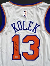 Tyler Kolek Signed Autographed New York Knicks Jersey Marquette Psa/Dna Coa