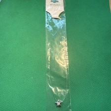 Vintage 1990s Floating Cubic Zirconia Star Necklace - 17" Invisible Line