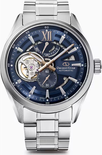 Orient Star RK-AV0135L Modern Skeleton Automatic Japan Men's Steel Watch New