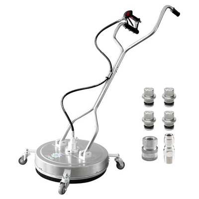 #ad 20quot; Pressure Washer Surface Cleaner with 4 WheelsDual HandleStainless Steel... $338.12