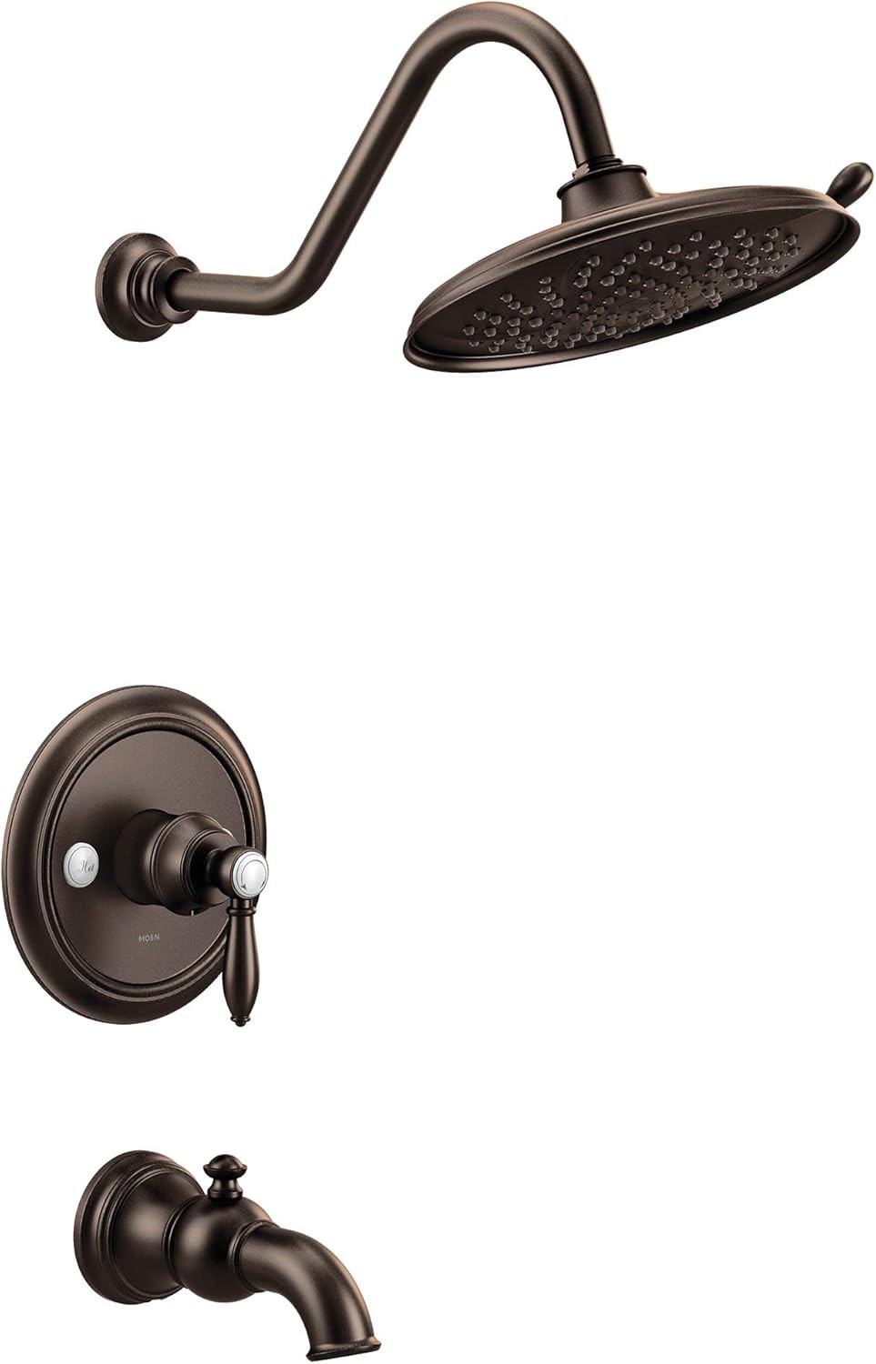 Moen UTS33103EPORB Weymouth M-CORE Tub and Shower Trim Kit, Oil Rubbed Bronze