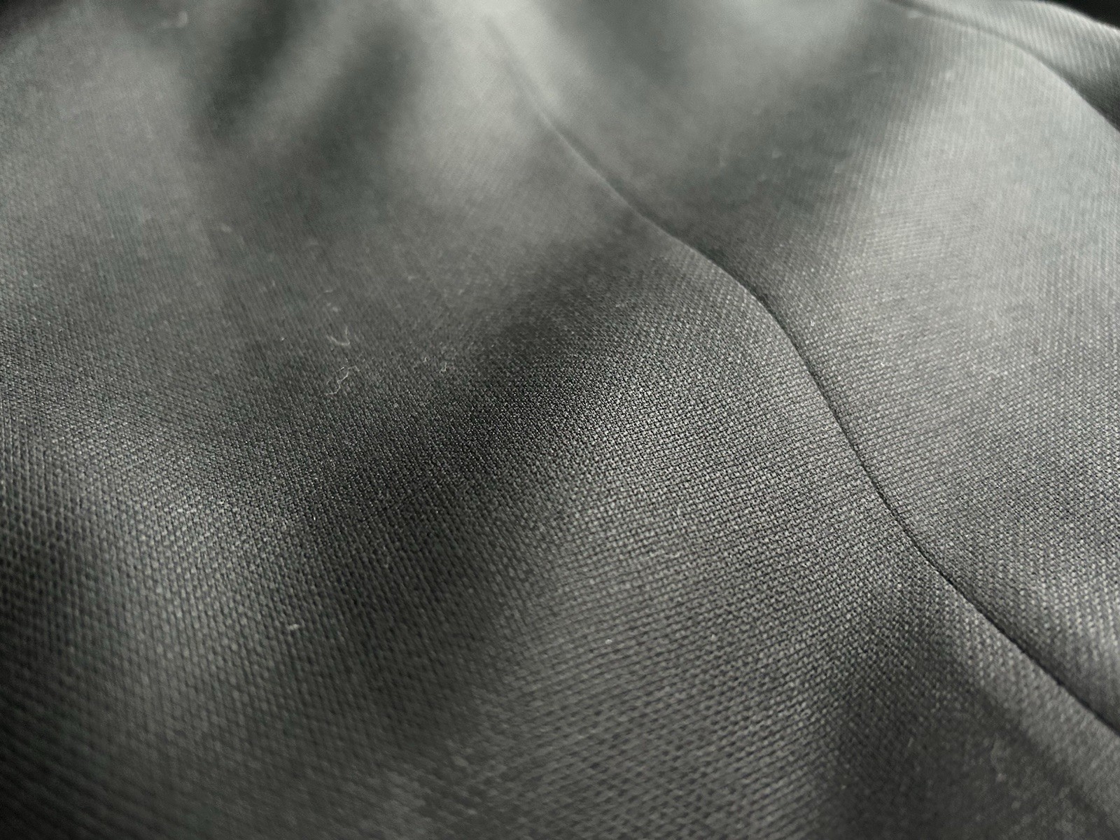 PETER MILLAR Solid Black Wool Two Button Double V… - image 6