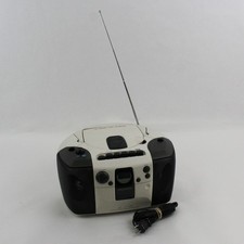 Philips Magnavox Cream/Black CD/Radio/Cassette Recorder Boombox AZ1102/17