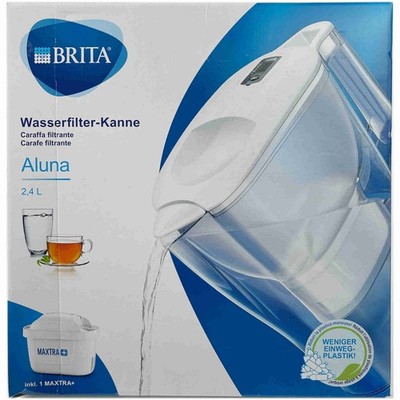 BRITA Wasserfilter Aluna mit1 MAXTRA+ Wasserfilterkanne Filterkartusche 2,4L W