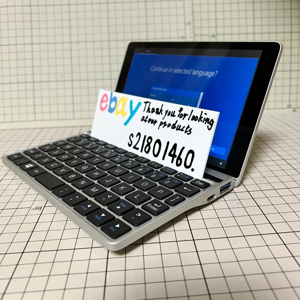 Pantalla táctil GPD Pocket 2 Intel Core m3-8100Y 7 pulgadas 8 GB RAM/128 GB casi como nueva CAJA Foto 2 de 4