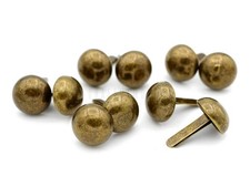 Round Brads Purse Feet Handbag Nailheads Spike Prong Studs 15MM 18MM 20MM 22M...