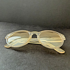 Vintage Courreges x Alain Mikli Sunglasses CL 1503 France Clear Frame Tinted