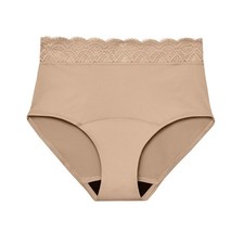 Thinx For All Leaks Hi-Waist Underwear, Holds up to 100ml or 6tbps or 1/4 Cup Wo