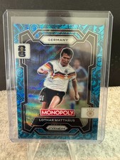 LOTHAR MATTHAUS 2026 Monopoly Prizm FIFA World Cup BLUE WAVE Prizm