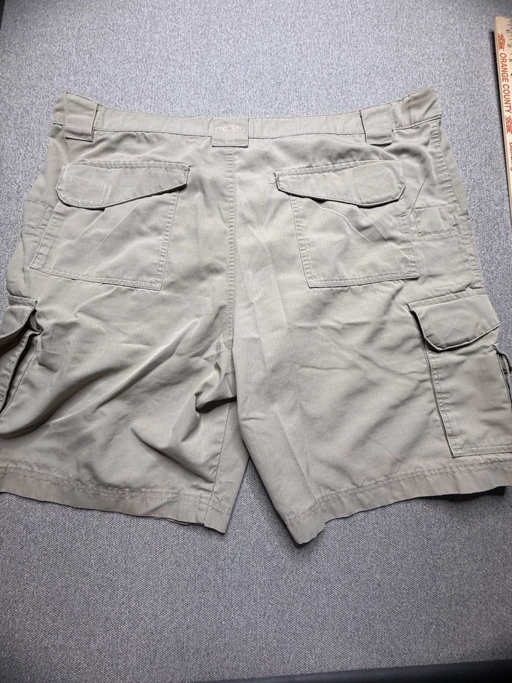 Pantalones Cortos de Carga Tácticos TRU-SPEC Para Hombre Talla 42 Beige Caqui Militar Foto 4 de 4
