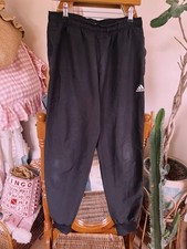 Mens Adidas Tracksuit Trackie Bottoms X2  