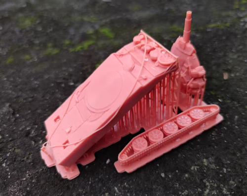 NEW 3D Printed 1/72 US XM551 Sheridan Light Tank Unpainted Model Kit - Picture 5 of 5