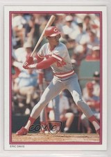 1988 Topps Mail-In Glossy All-Star Collector's Edition Eric Davis #16 7j0