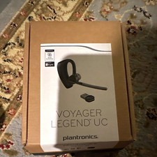 Plantronics Voyager Legend UC Black Bluetooth Headset Boom Mic USB Adapter