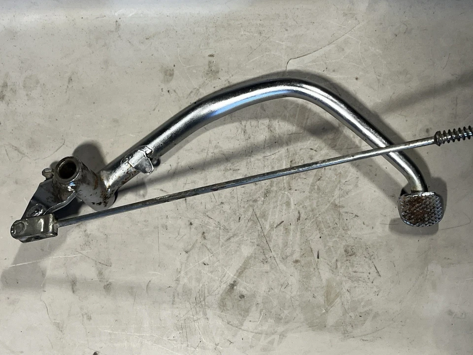 Pedal de freno trasero derecho Kawasaki KZ400 D S 1976 74-83 modelos OEM con acoplamiento Foto 4 de 4