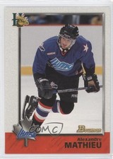 1998-99 Bowman CHL Alexandre Mathieu #115 0a1