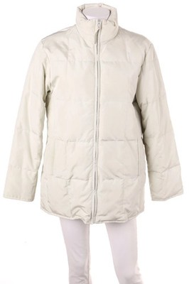 Max Mara WEEKEND Daunen-Jacke gesteppt Reißverschluss D 40 elfenbein