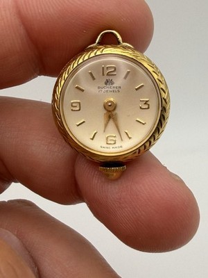 Bucherer 17J Pendant Skeleton Watch