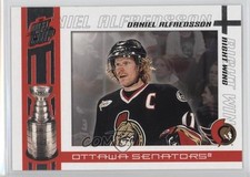 2003-04 Pacific Quest for the Cup Daniel Alfredsson #72 HOF 2u3