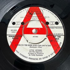 Little Anthony Gonna Fix You Good British UA ORIGINAL *DEMO* Northern Soul
