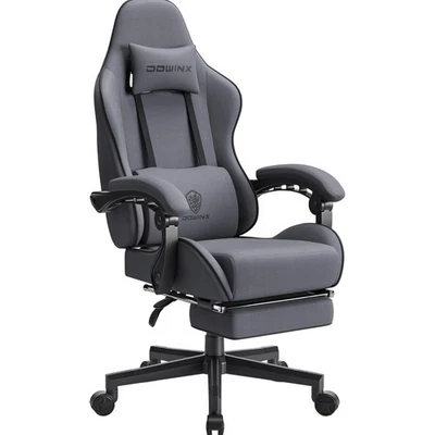 Gaming Stuhl Bürostuhl Stoff Tasche Frühling Kissen, Massage Gamer Stuhl Stof...