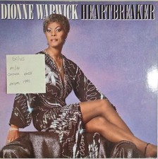 Dionne Warwick Heartbreaker Vinyl Record LP EX/VG 204974 1982