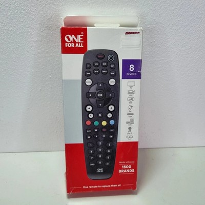 The One For All Universal Fernbedienung in schwarz URC2981