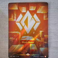 Riftbound Tcg Vendetta Nexus Nights Body Rune R04b Promo — live eBay listing