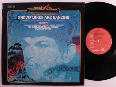 DEBUSSY Snowflakes Are Dancing TOMITA - RCA RED SEAL LP NM quad B003