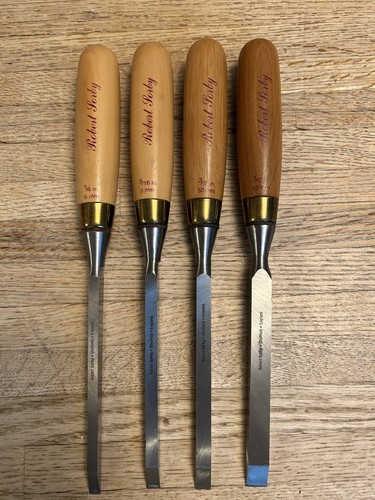 Robert Sorby Heavy Duty Sash Mortice Chisel Set Sheffield England
